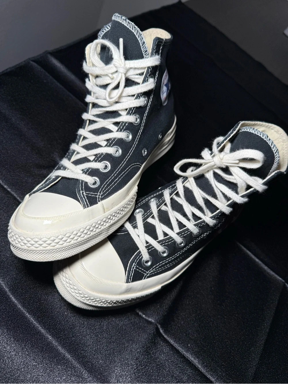 Converse x Comme des Garçons PLAY Chuck 70 High Top - Picture 3 of 8